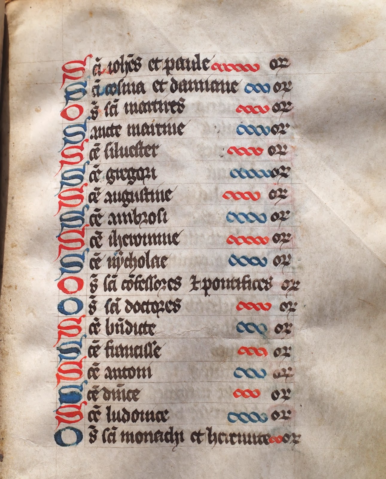 litanie des saints en latin